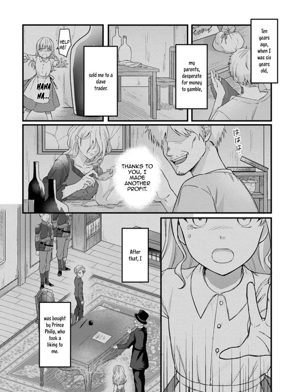 Noroware Reijou no Shiawase Sagashi ~Konyaku Haki saremashitaga, Nazo no Mahoutsukai ni Deatte Jinsei ga Kawarimashita~ Chapter 1 - page 5