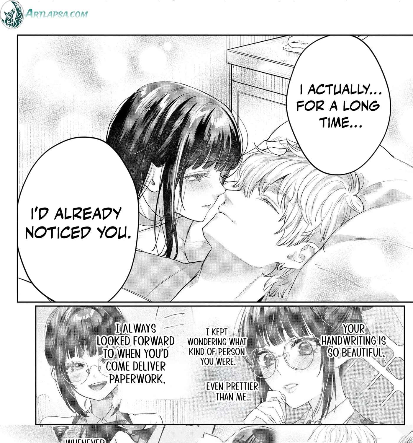 The Snow Maiden Who Can't Be Honest Is Sweetly Melted by the Sleeping Dragon Knight Chapter 8 - page 50