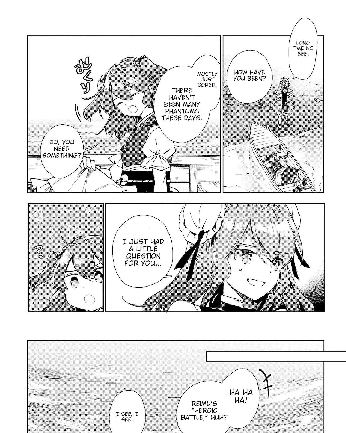 Touhou Ibarakasen - Wild And Horned Hermit Chapter 51 - page 43
