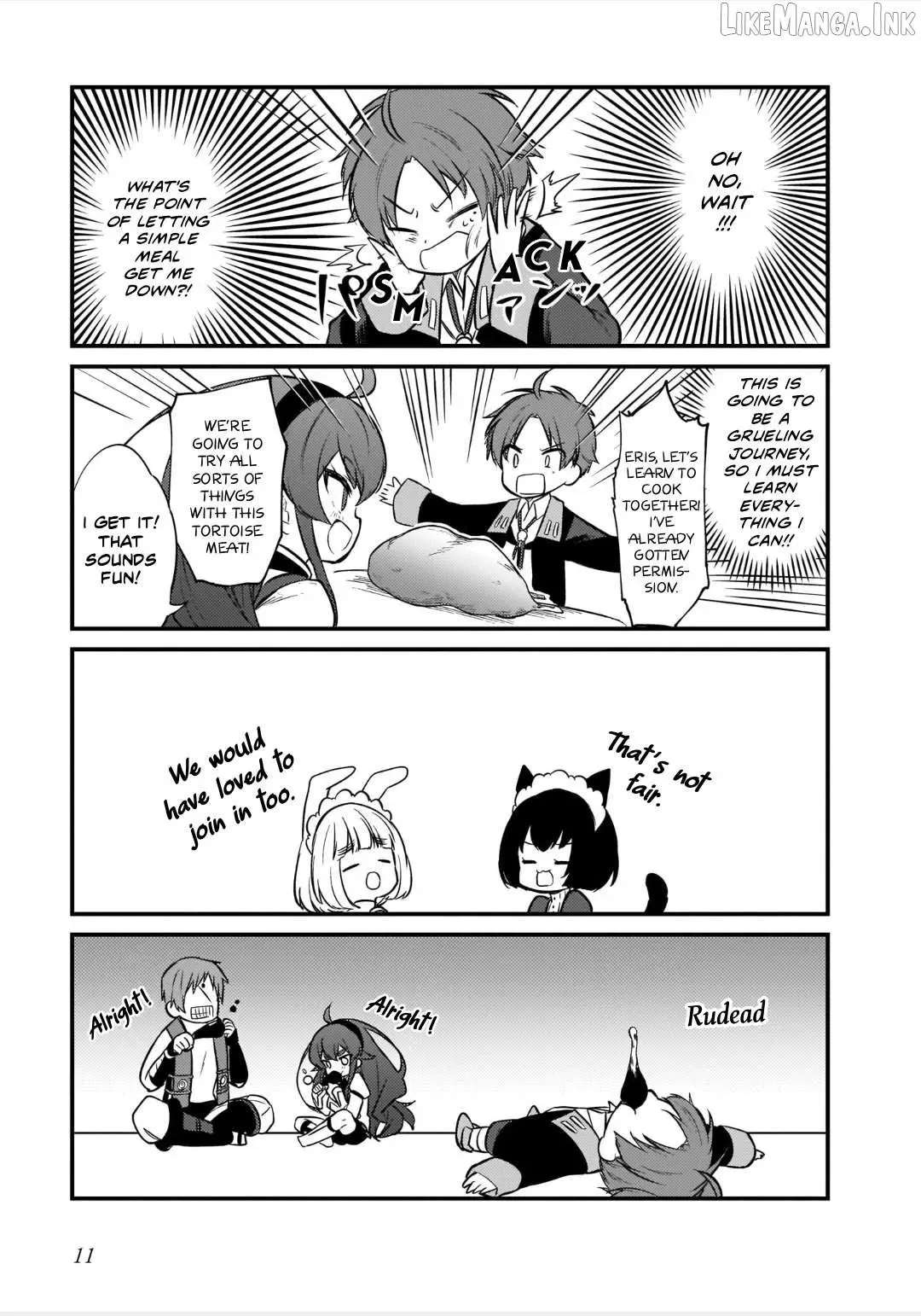 Mushoku Tensei: Even If It's A 4-Koma, I'll Get Serious Chapter 16 - page 13