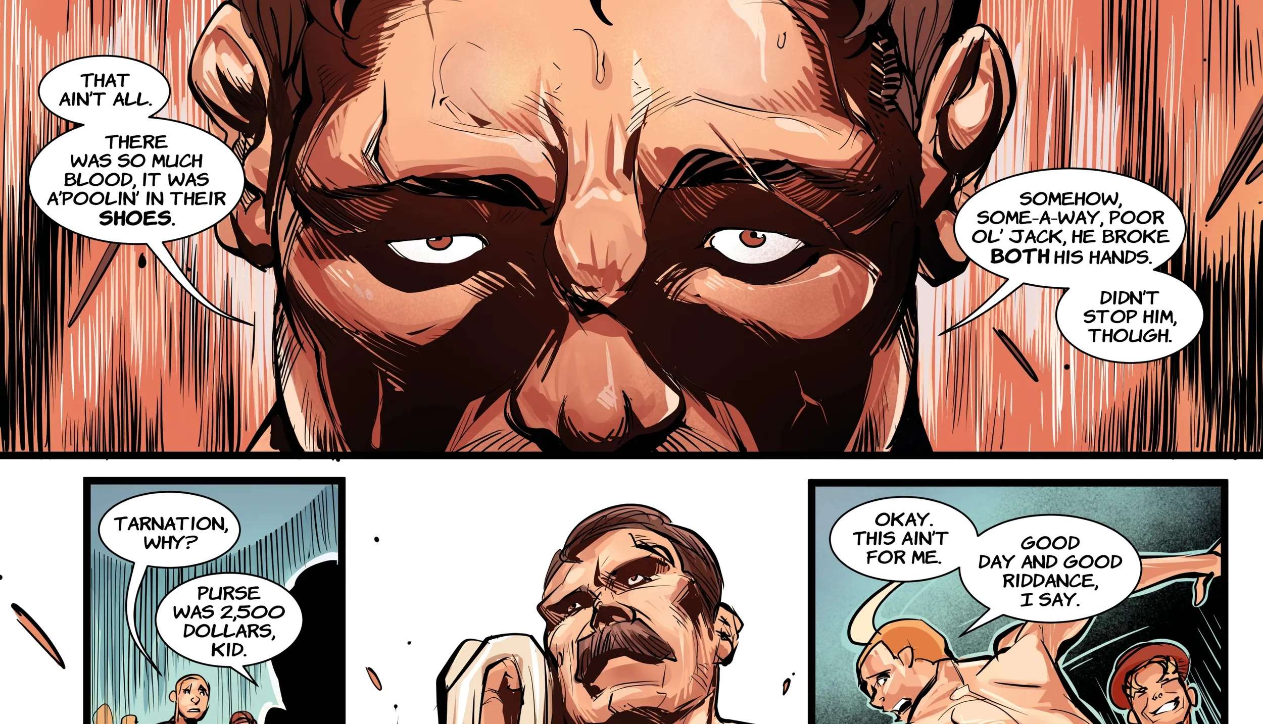 The Ring: The Man Who Beat the Man Chapter 3 - page 14