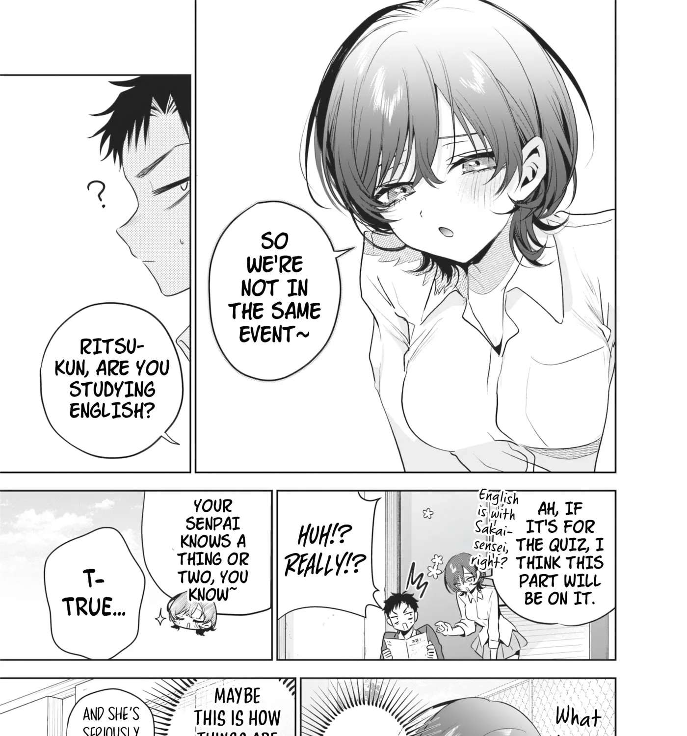 Tsuzura-senpai wa Motokano dakara Chapter 5 - page 9