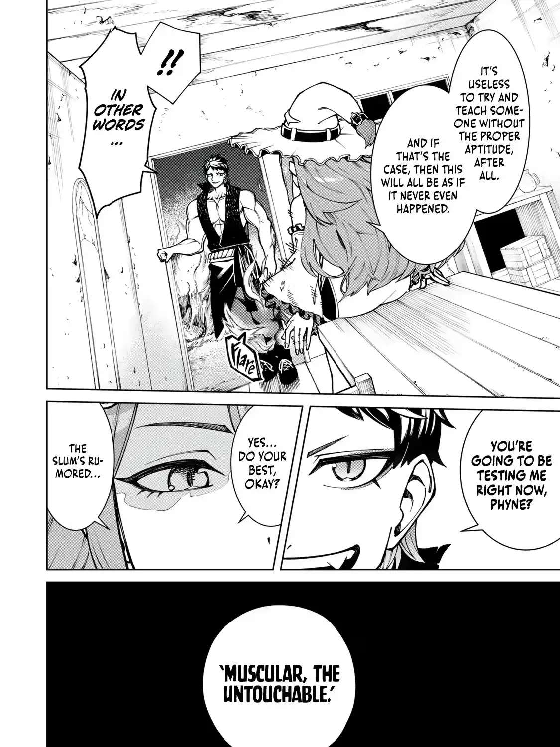 As the Game Progresses, I’m Reincarnated as a Muscle-Brained Character Who Becomes Less and Less Useful, but I Still Decide to Master Physics Chapter 2 - page 4