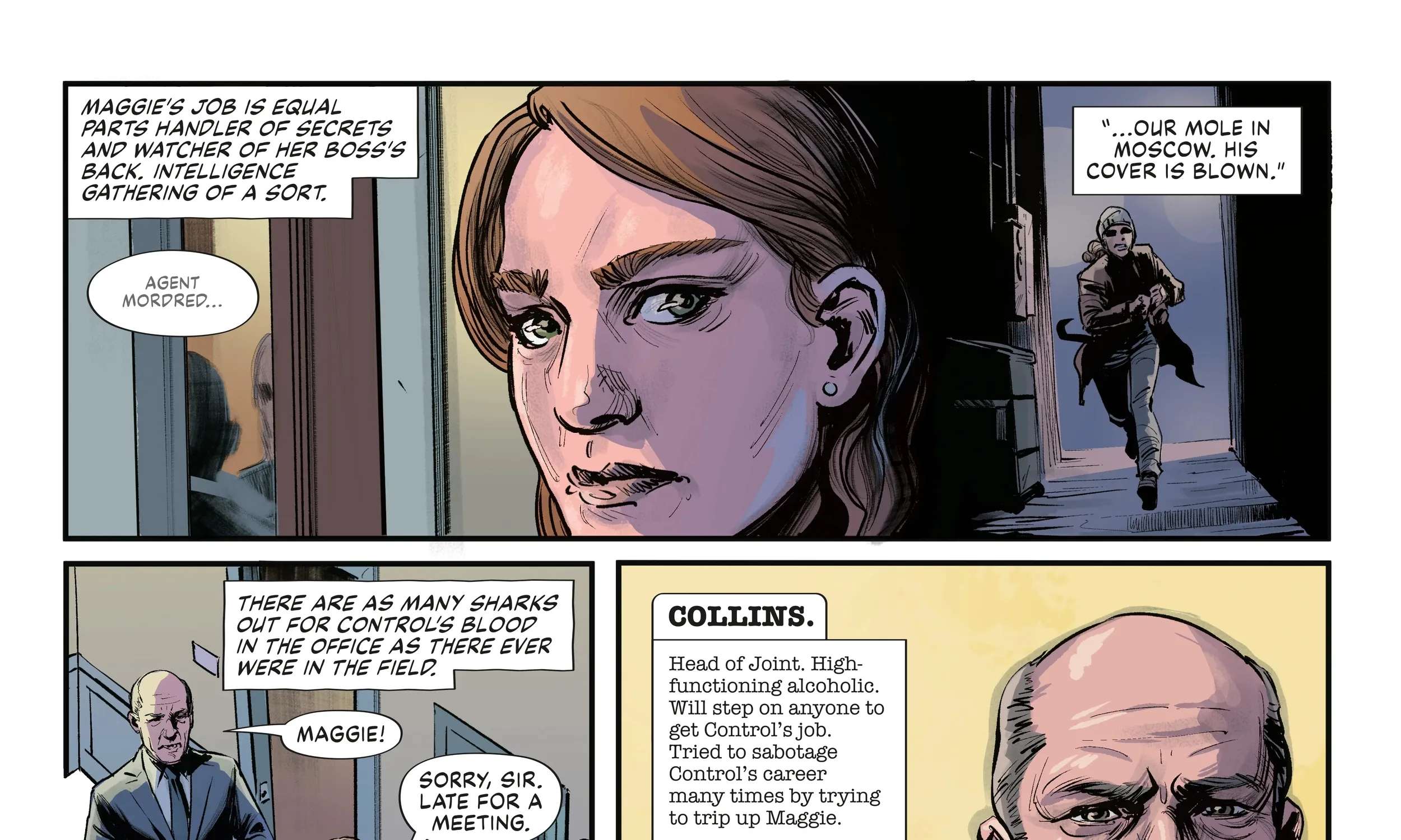 John le Carré's The Circus: Losing Control Chapter 1 - page 33