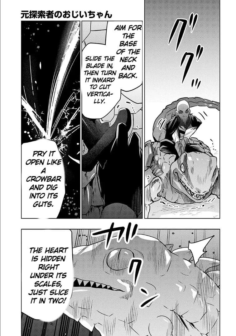 Moto Tansakusha no Ojii-chan: Mago ni Segamarete Dungeon Haishin o Hajimeta njaga, Nazeka Bazuriotta wai Chapter 12.1 - page 26