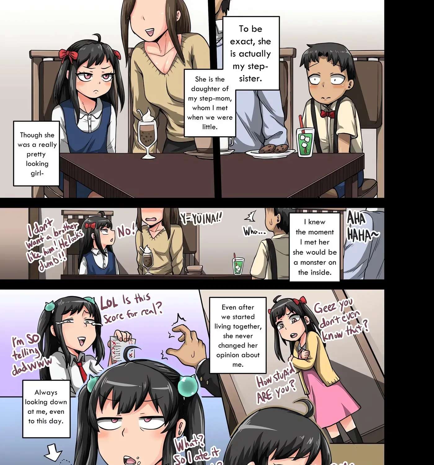 Annoying Little Sister needs to be Scolded Chapter 1 - page 9