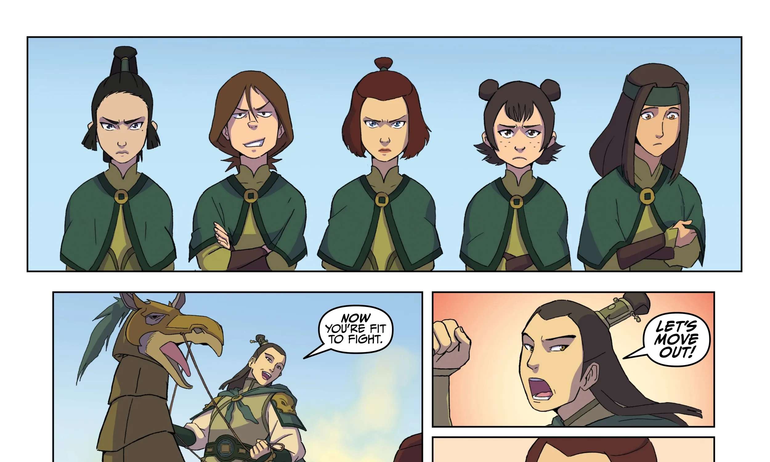 Avatar: The Last Airbender – The Kyoshi Warriors Chapter 1 - page 58