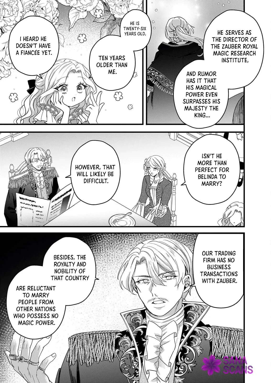Watashi no Mahoutsukai ~Shitagerareta Shoujo wa Utsukushiki Outei Heika ni Misomerareru~ Chapter 2 - page 11