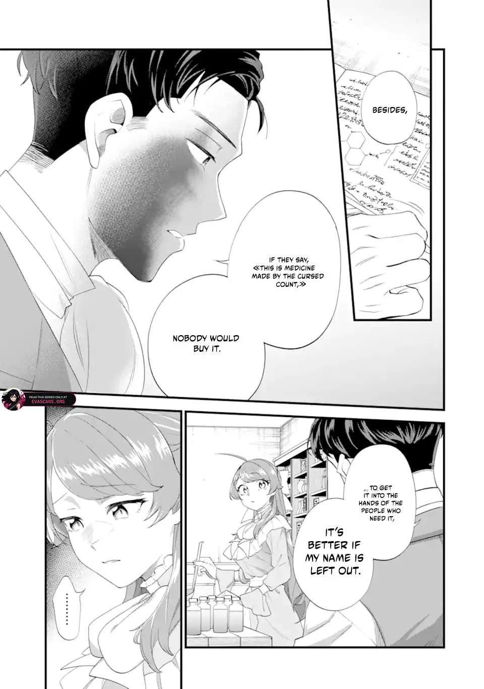 The Poor Noble Lady Wants to Marry the Cursed Earl Chapter 8.1 - page 12
