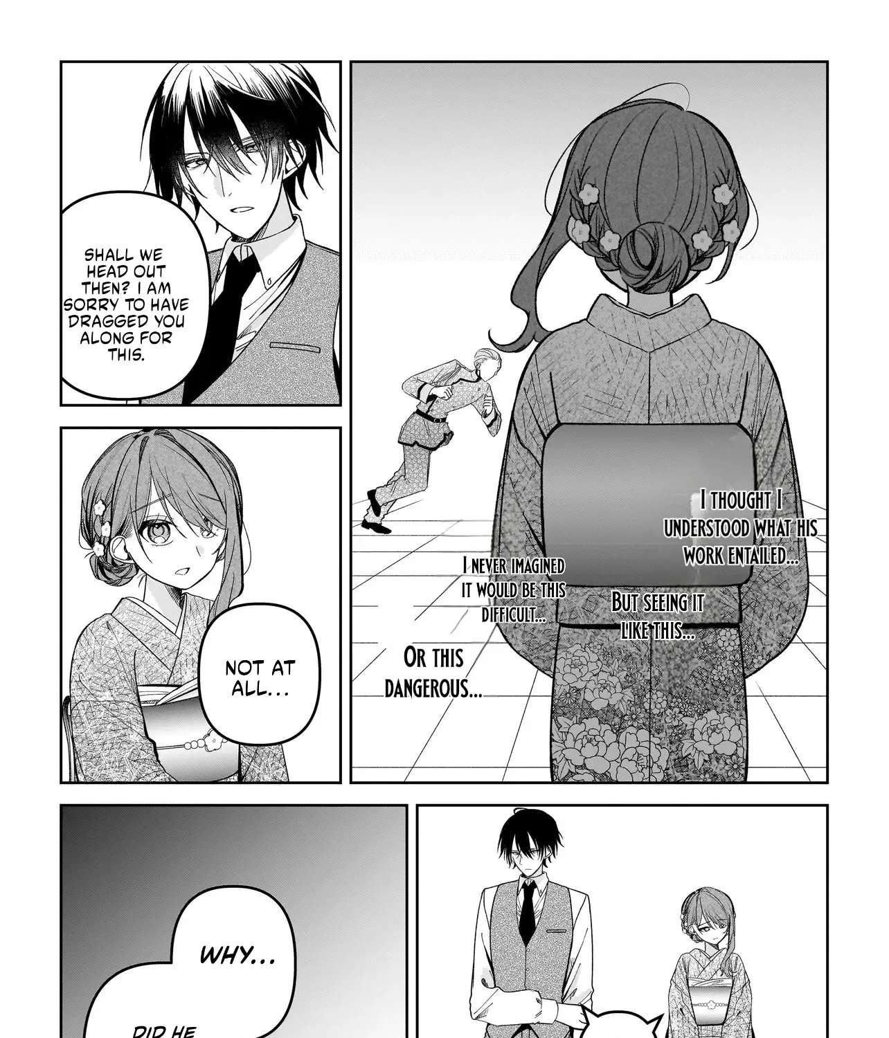 Unmei no Ban to Kekkonshitara, Tenshi Musuko no Keibo ni Narimashita Chapter 4 - page 35