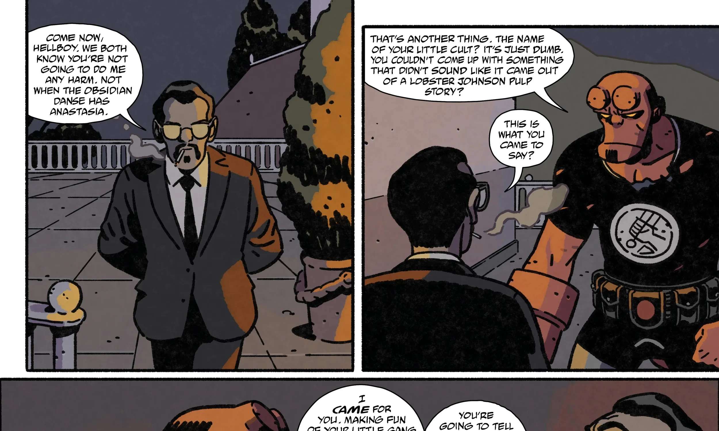 Hellboy in Love: Obsidian Chapter 2 - page 10