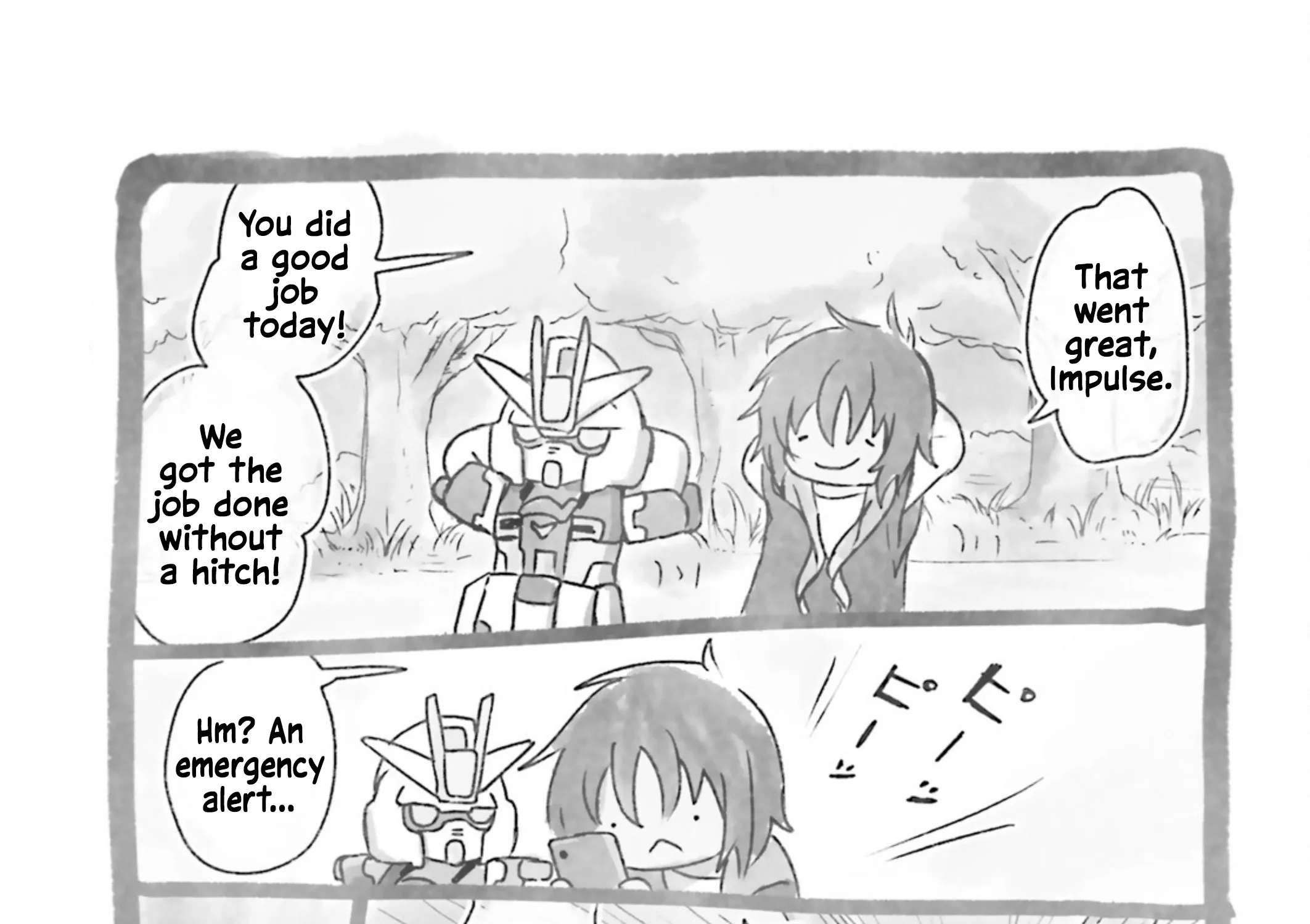 Mobile Suit Gundam SEED Problem Solvers! Shinn & Impulse Chapter 2 - page 33
