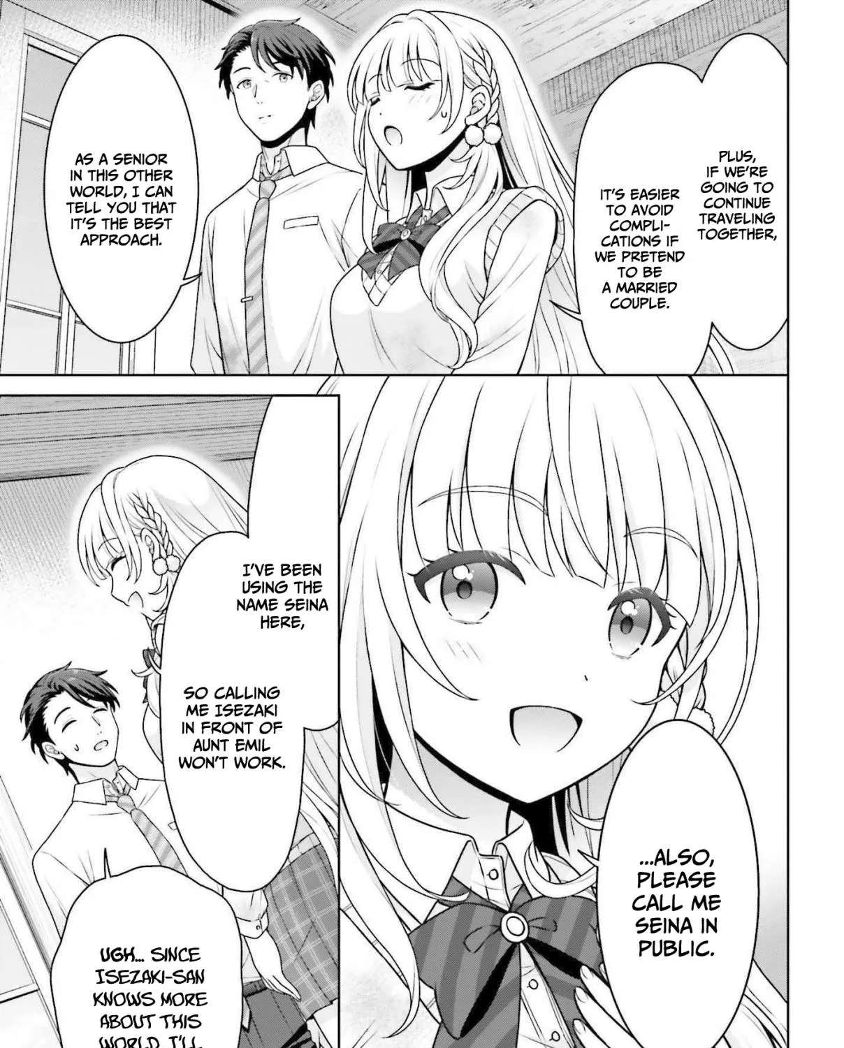 Gokinjo JK Isezaki-san wa Isekaigaeri no Daiseijo Chapter 2 - page 46