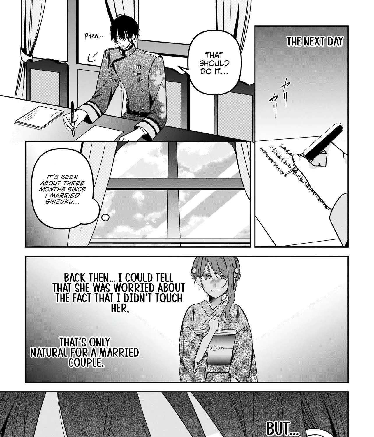Unmei no Ban to Kekkonshitara, Tenshi Musuko no Keibo ni Narimashita Chapter 5.2 - page 4