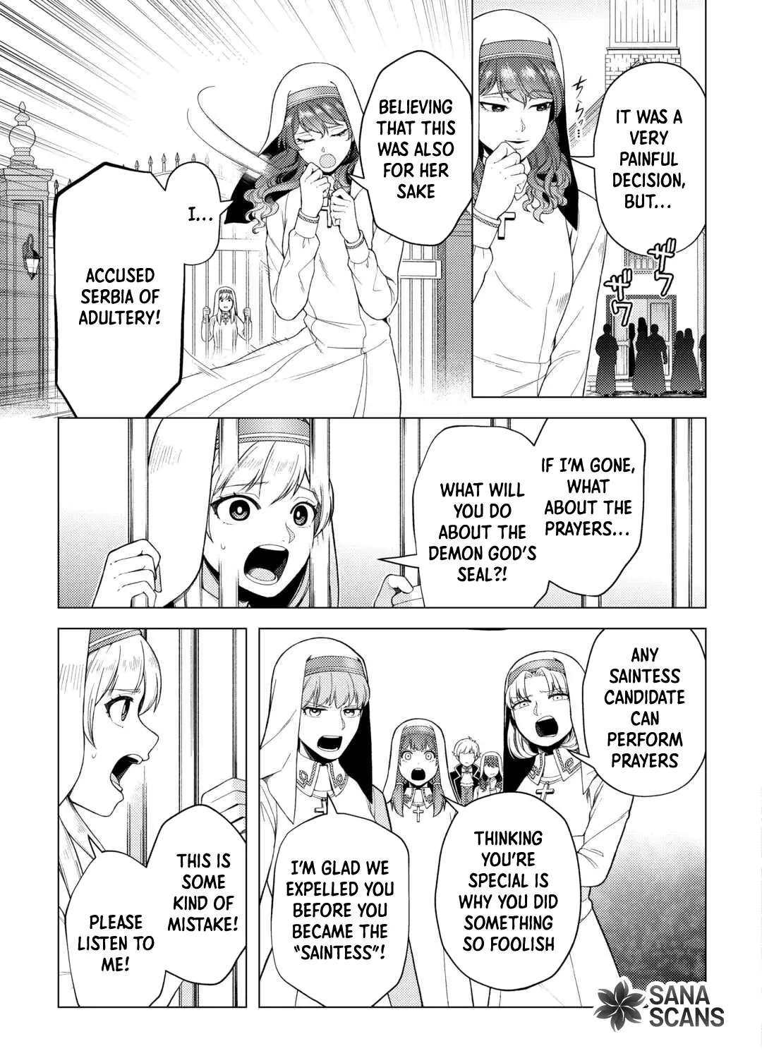 I Won't Go Back to the Church, Even If You Cry and Apologize! Chapter 1 - page 9