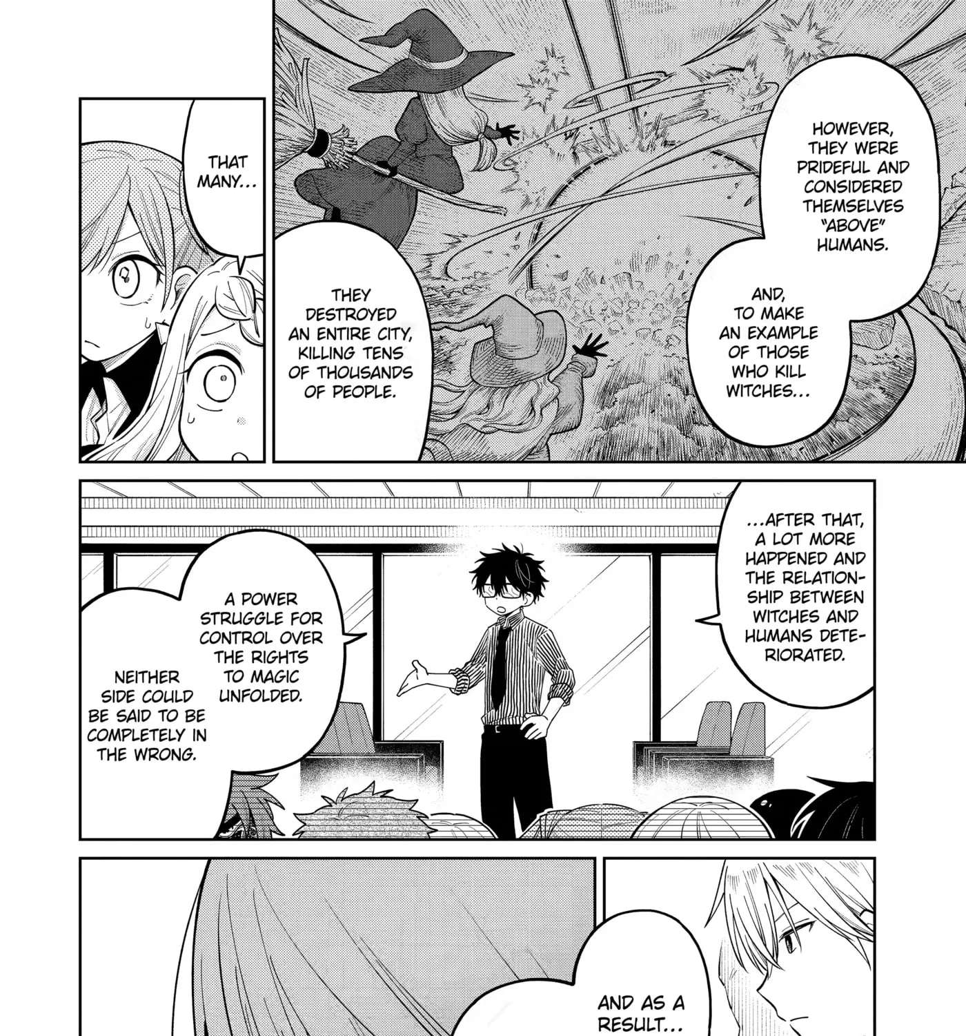 Sensei! Bokutachi ga Sekai o Horoboshimasu. Chapter 64 - page 23