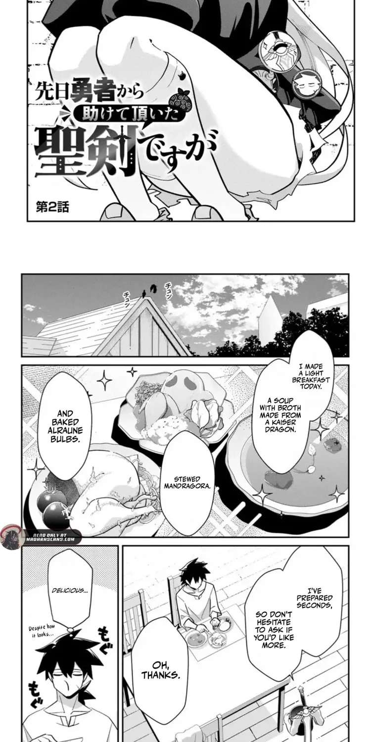 Senjitsu Yuusha kara Tasukete Itadaita Seiken desu ga Chapter 2.1 - page 3