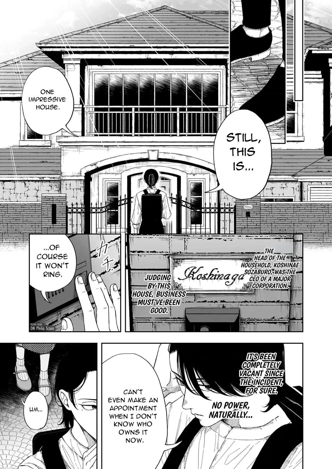 Toaru Mikaiketsu Jiken ni Tsuite Chapter 1 - page 10