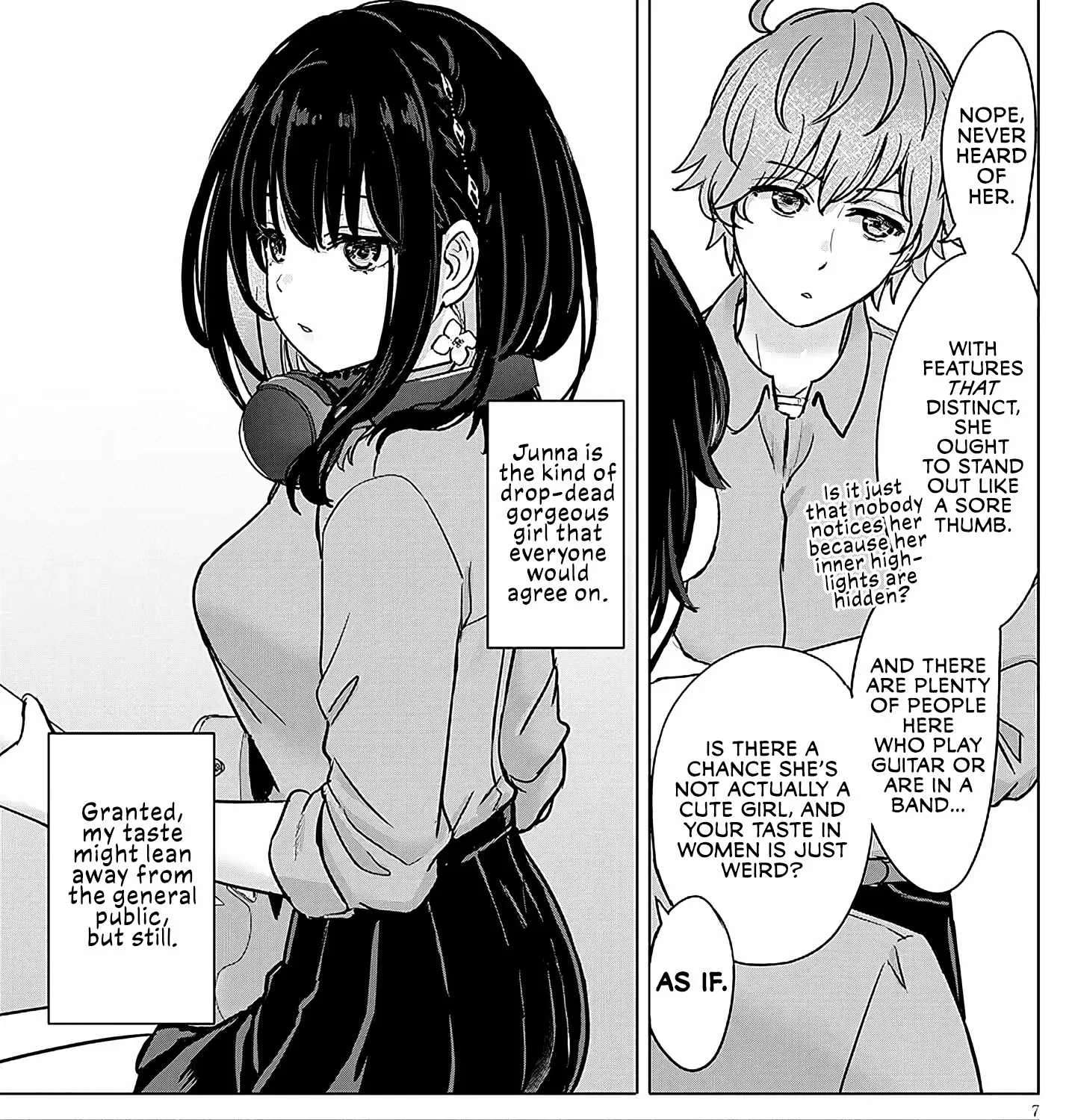 Amamori Junna wa Shitsudo ga Takai Chapter 3 - page 13
