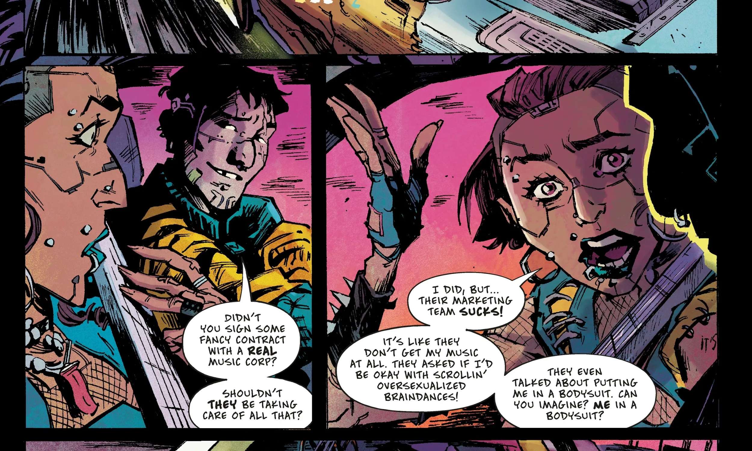 Cyberpunk 2077: Chrome Chapter 1 - page 11