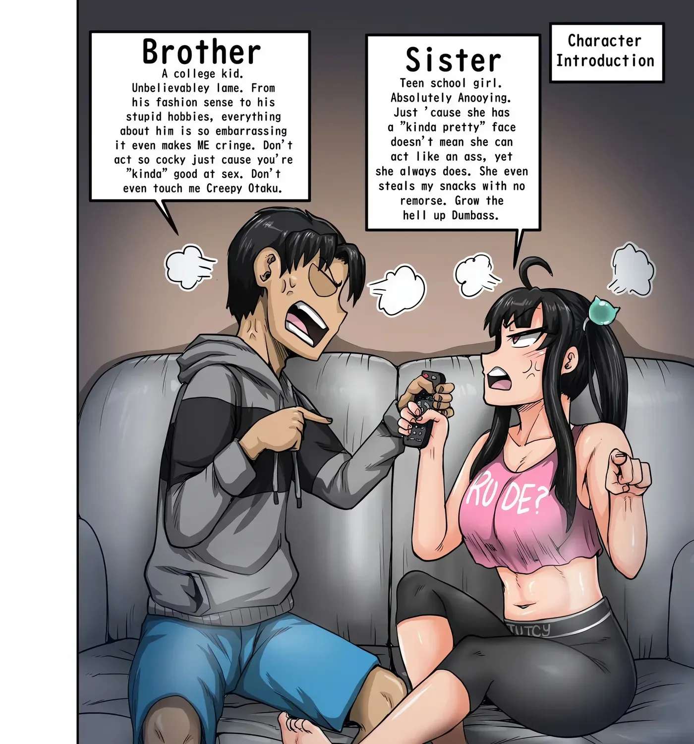 Annoying Little Sister needs to be Scolded Chapter 1 - page 3