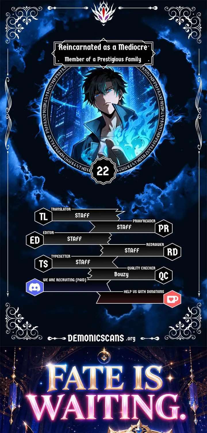 Reincarnated as a Mediocre Member of a Prestigious Family, I Used to Be the Strongest Chapter 22 - page 1
