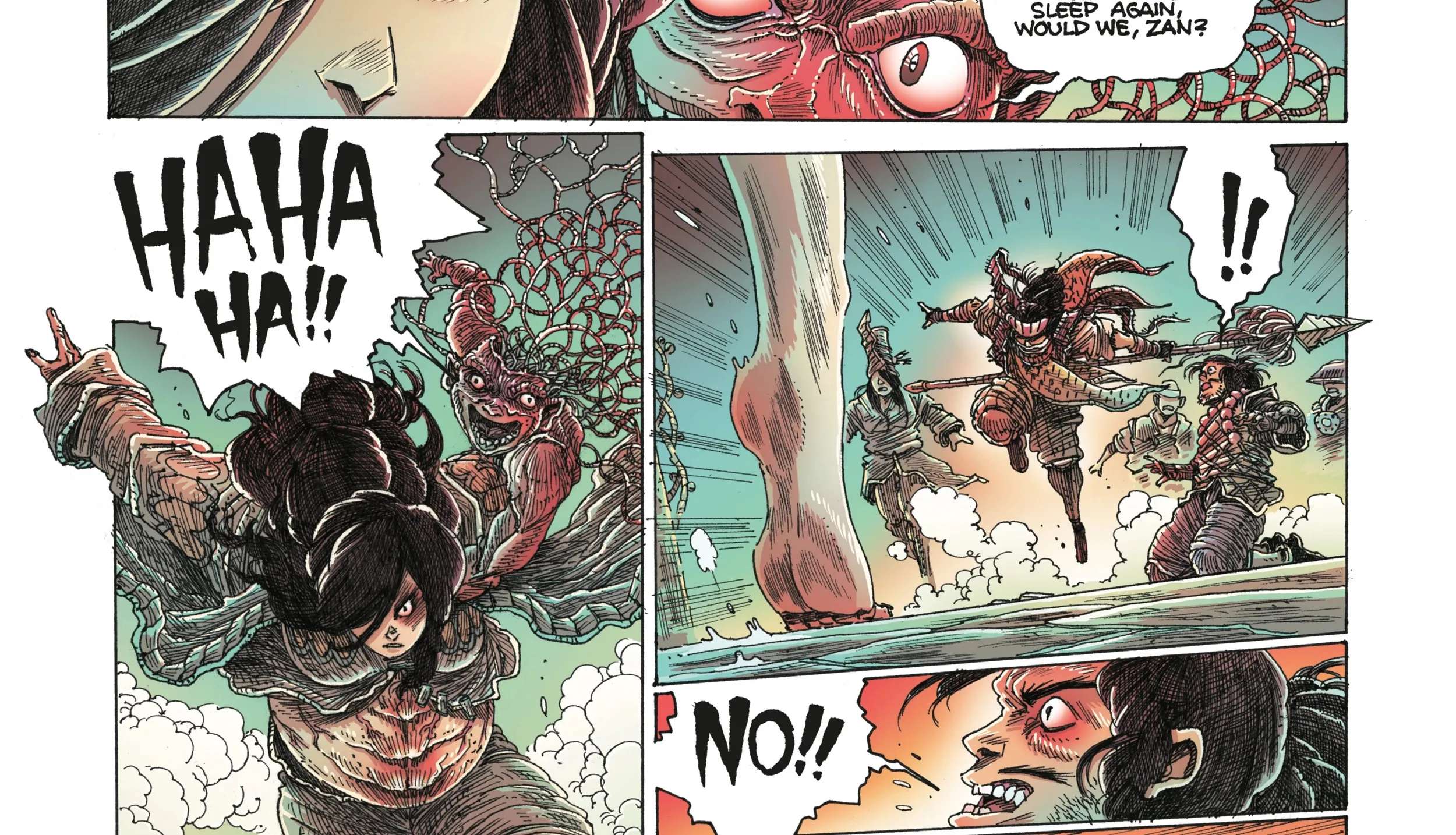 Orphan and the Five Beasts: Bath of Blood Chapter 3 - page 43