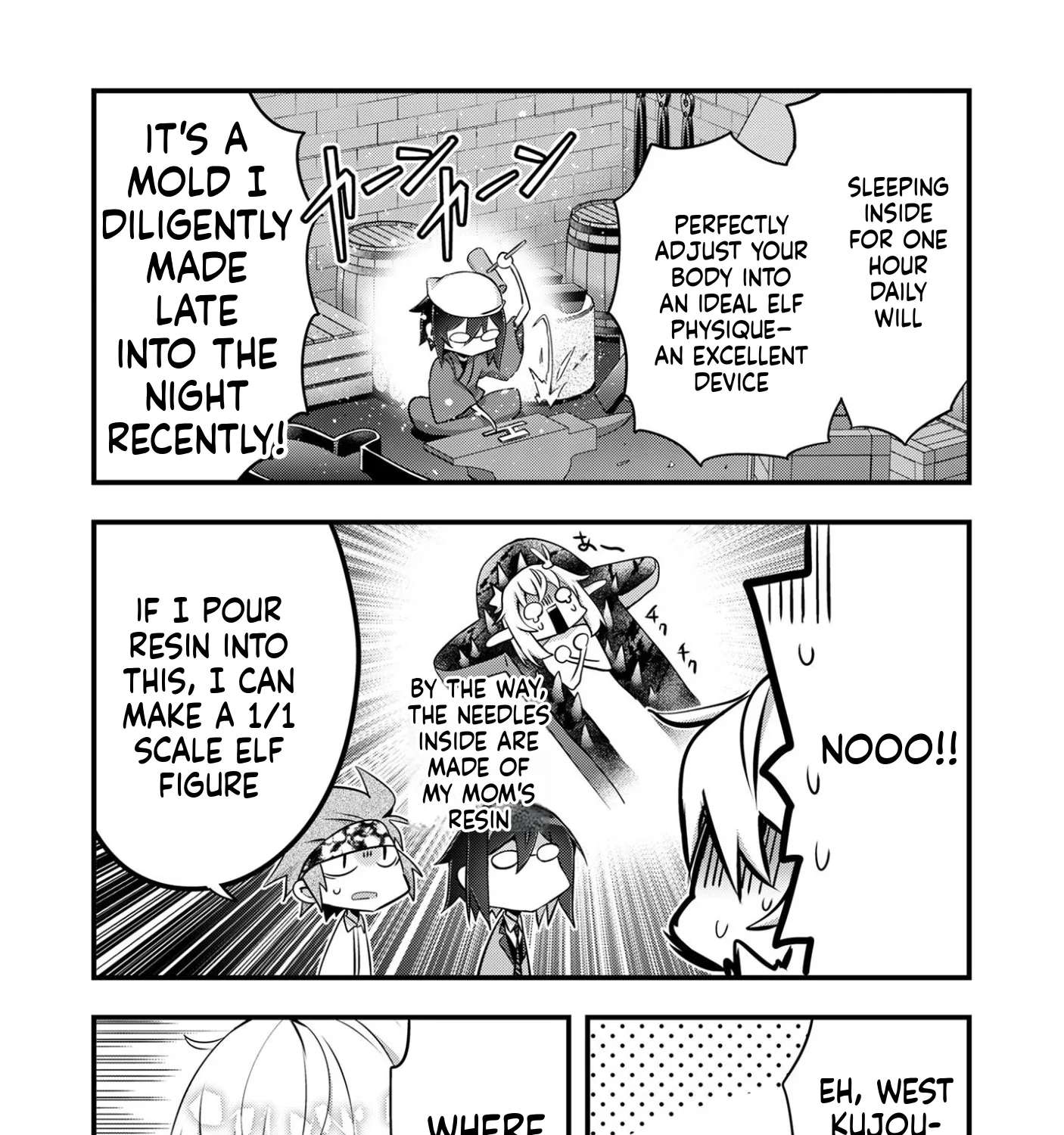 Elf-sensei to Yobanaide! Chapter 2 - page 60