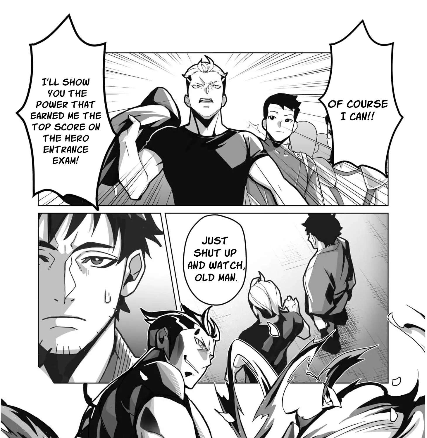 The Shadow Hero, an Old Man: In a World Where Superpowers Are Everything, a Powerless Old Man Is Doted On by His Beloved Disciple and Becomes a Hero from the Shadows Chapter 1 - page 64