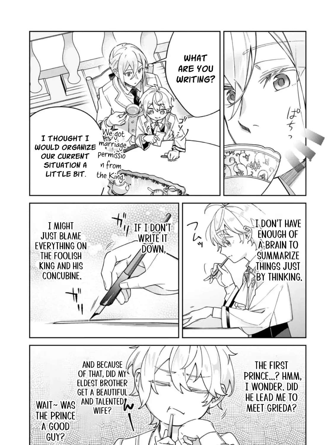 The Third Son of the Heiburg Family Is a Little Devil Shota Chapter 6 - page 38