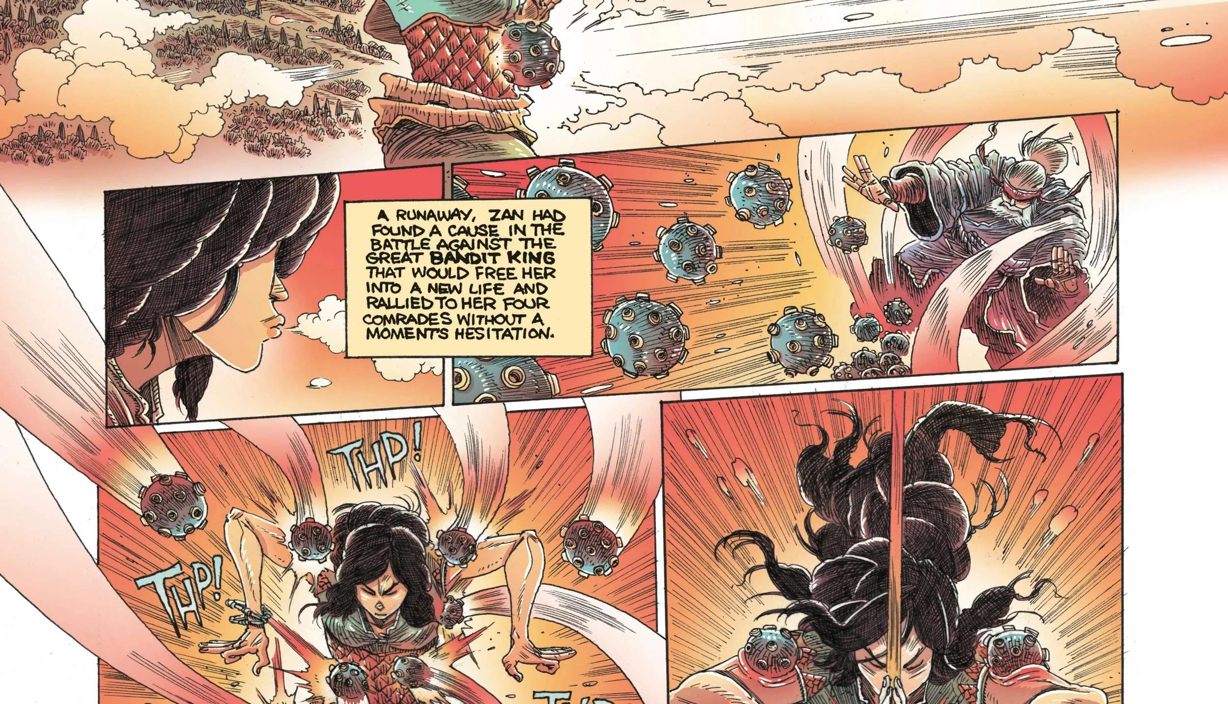 Orphan and the Five Beasts: Bath of Blood Chapter 3 - page 11