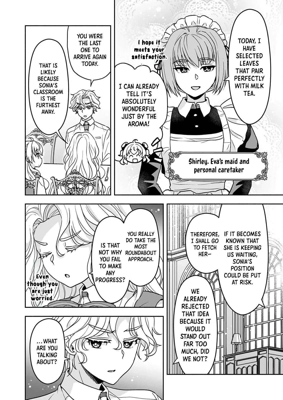 I Was Reincarnated as the Main Heroine, but I'll Physically Break the Gears of Fate Chapter 4 - page 12