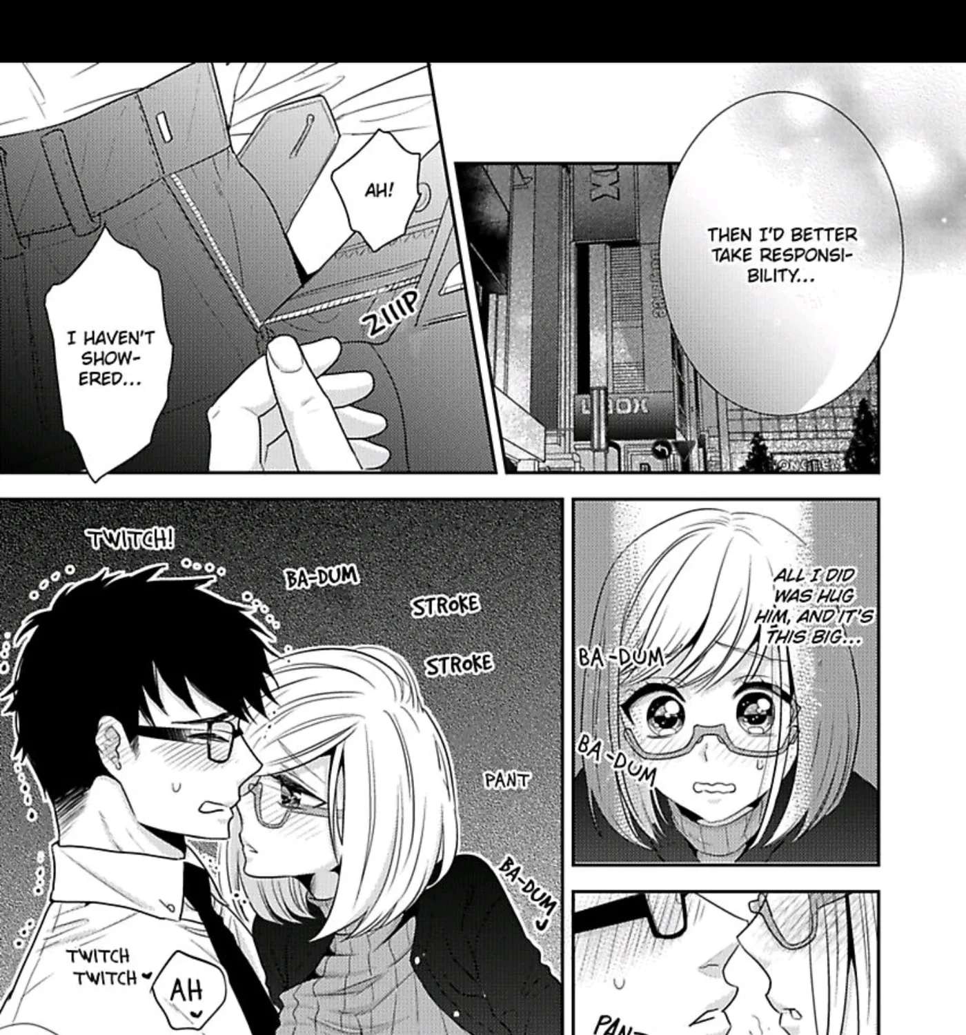 Zetsurin Cherry to Mousou Joshi ~Hajimete Dakara Yarisugichau~ Chapter 1 - page 37