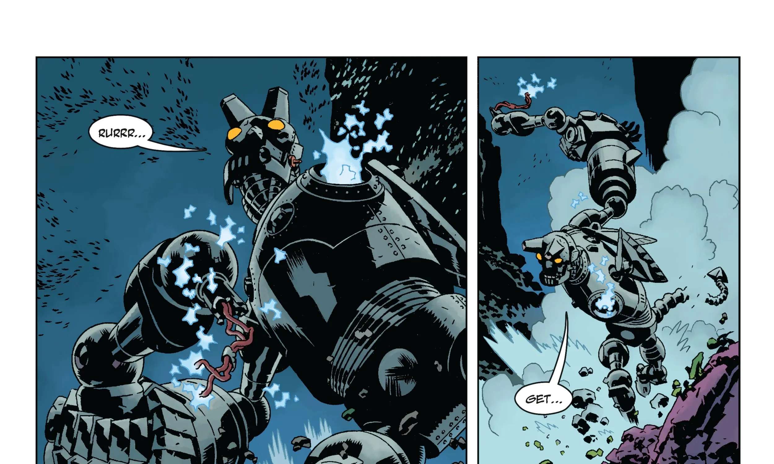 Giant Robot Hellboy Returns Chapter 1 - page 49