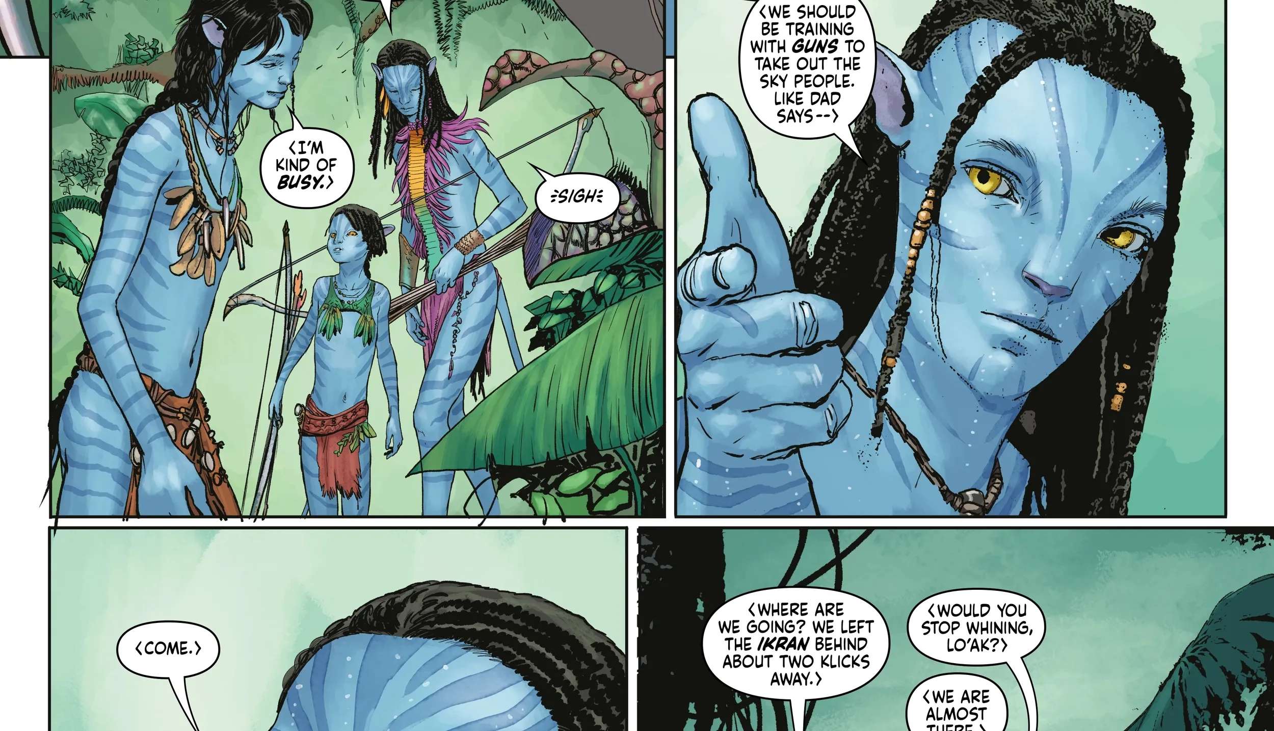 Avatar: The Gap Year – Tipping Point Chapter 2 - page 38