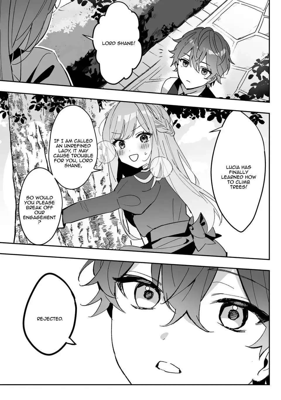 Ouji no Dere wa Tsun no Soko. ~Konyaku Haki mo Akuyaku Reijou mo Muzukashii~ Chapter 1 - page 9