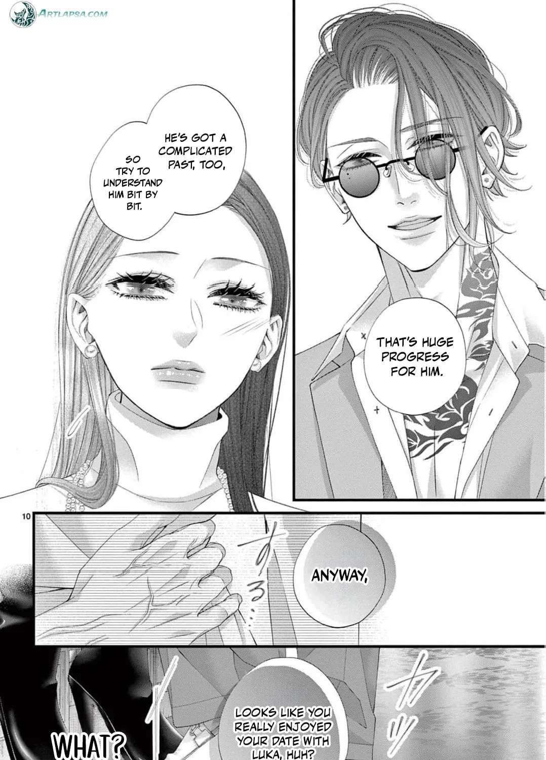 Chou wa Aishuu no Ori ni Torawareru Chapter 22 - page 14