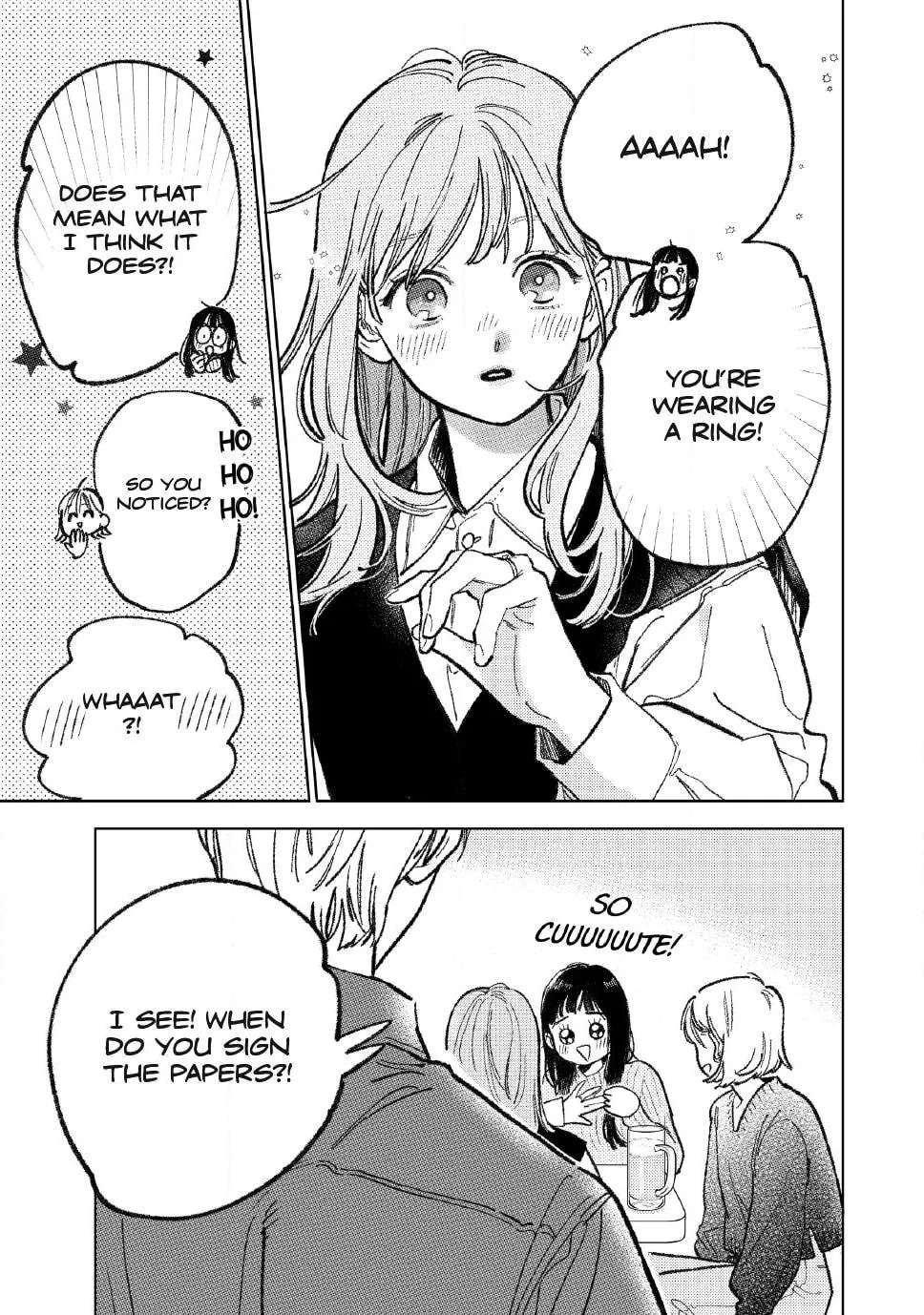Yubisaki To Renren Chapter 59 - page 18