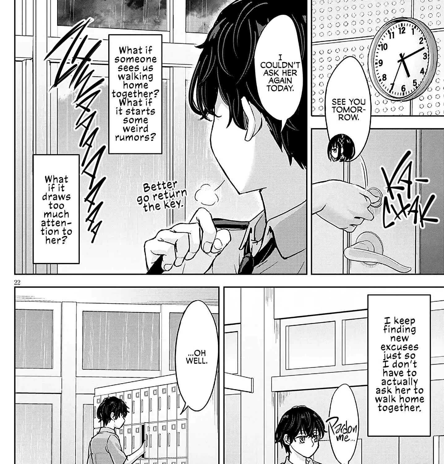 Amamori Junna wa Shitsudo ga Takai Chapter 5 - page 43
