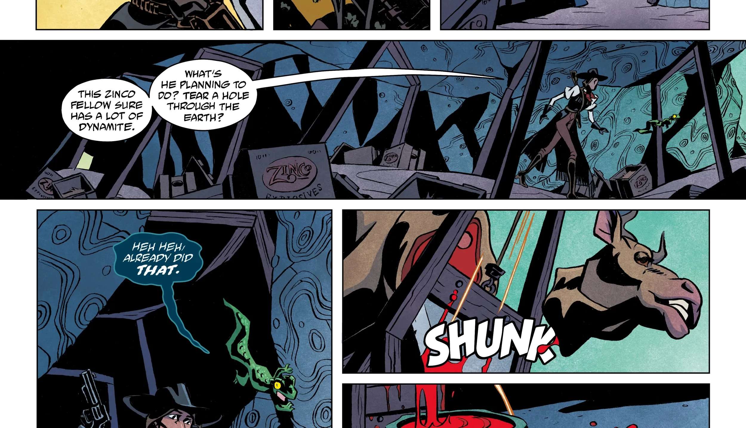 Carmen Red Claw: Belly of the Beast Chapter 4 - page 32
