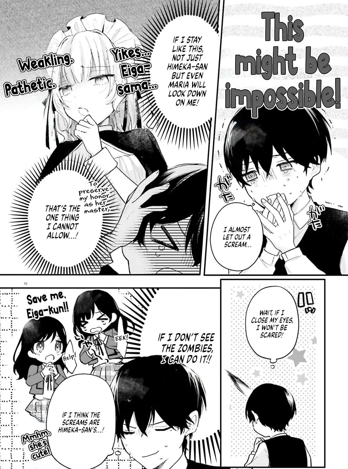 My maid looks like the girl I like in my class Chapter 1 - page 14