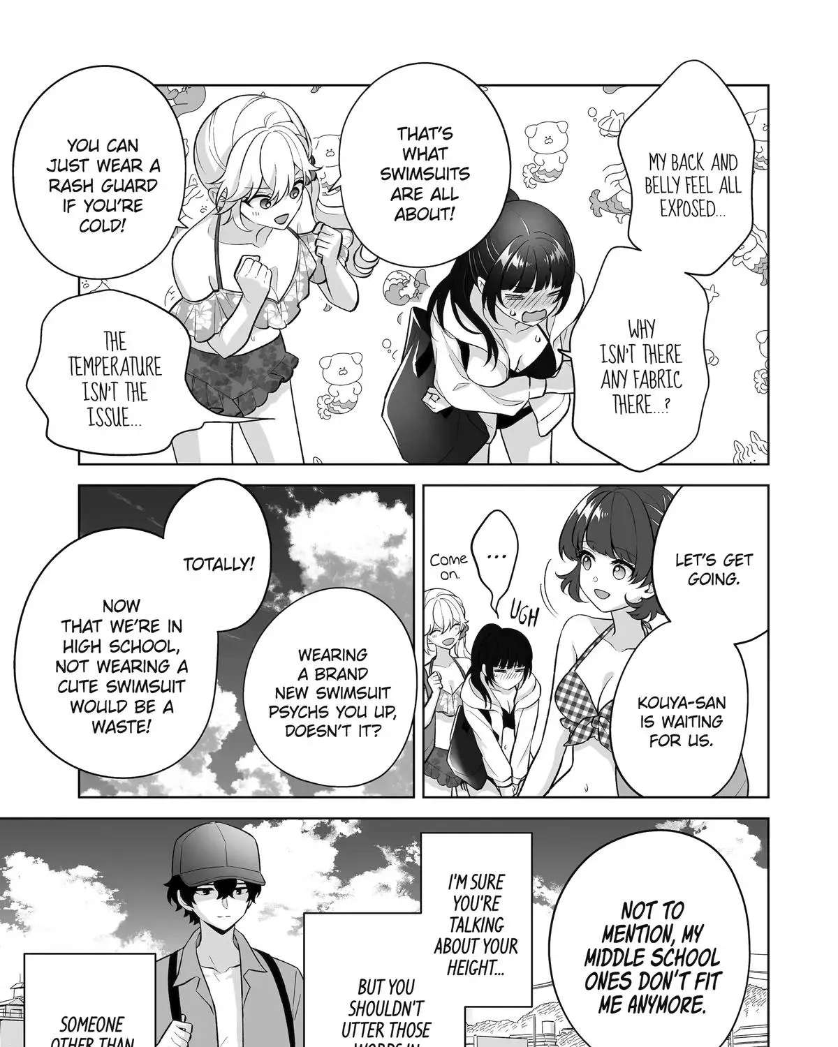 Please Leave Me Alone (For Some Reason, She Wants To Change A Lone Wolf's Helpless High School Life.) Chapter 35 - page 57