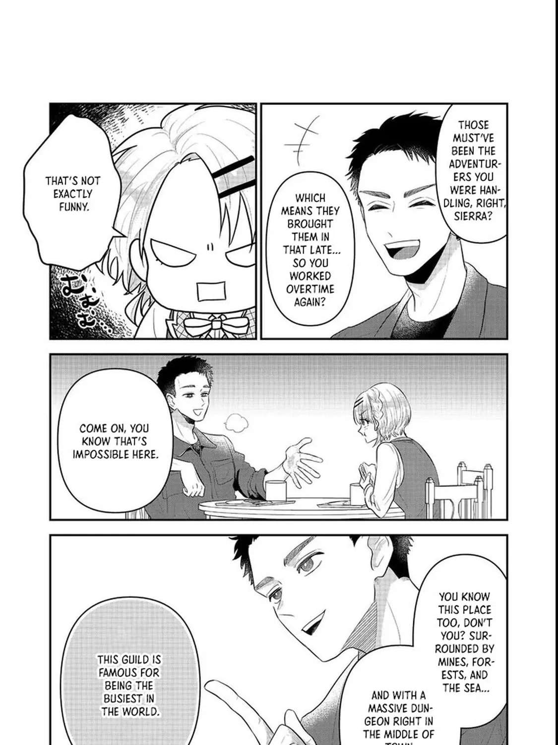 The Guild Receptionist Dreams of Leaving Work on Time Chapter 2 - page 6