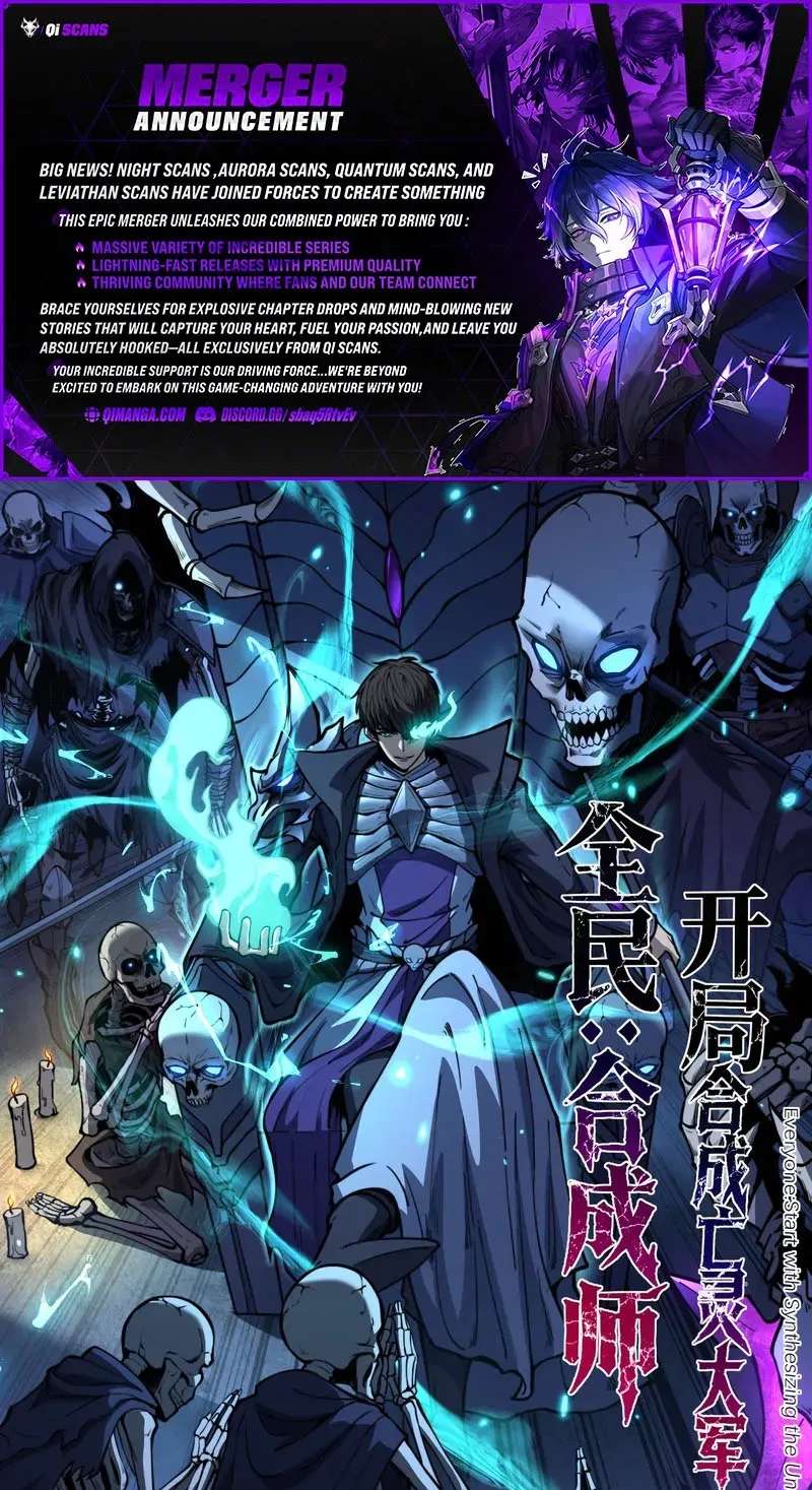Global Awakening: The Synthesis Master Starts with an Undead Army Chapter 22 - page 1