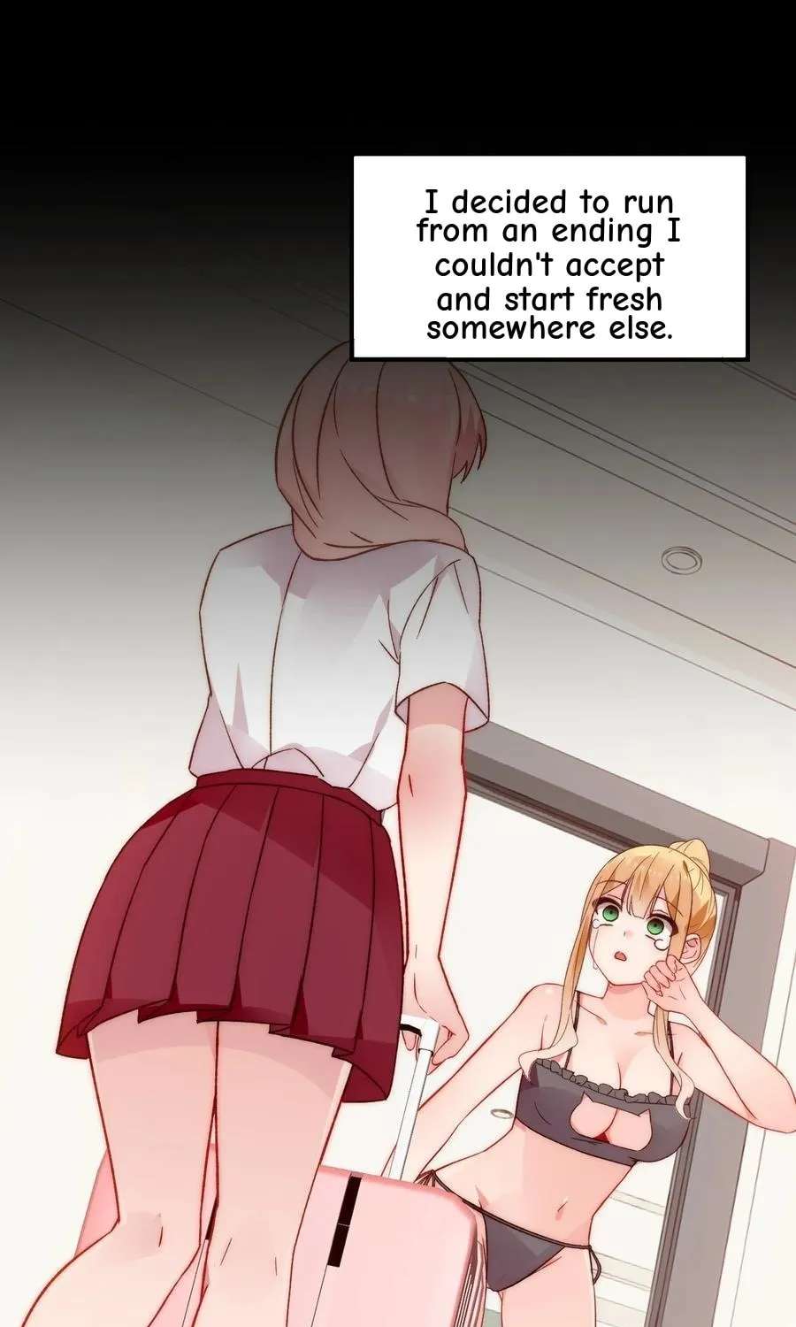 Yandere Senior VS Tsundere Girlfriend! But I'm Just Here to Game! Chapter 72 - page 34