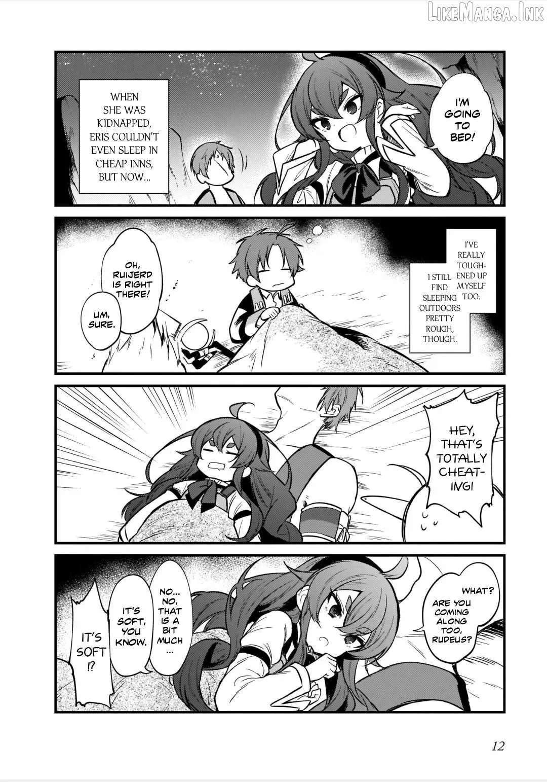 Mushoku Tensei: Even If It's A 4-Koma, I'll Get Serious Chapter 16 - page 14