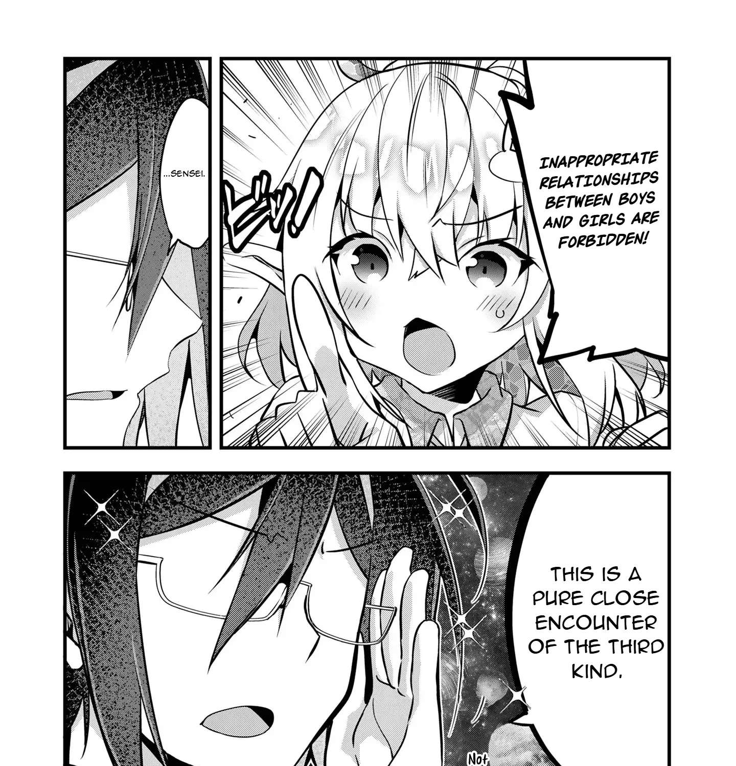 Elf-sensei to Yobanaide! Chapter 9.1 - page 24