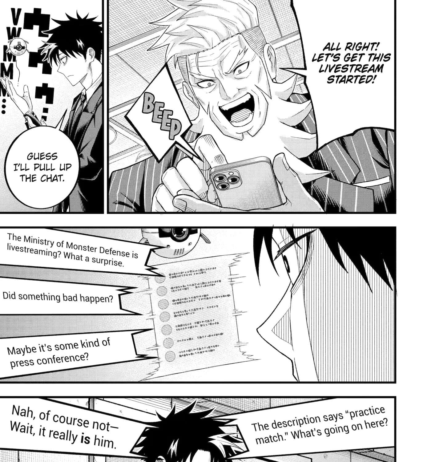 Shachiku Kensei, Haishinsha ni Naru: Black Guild Kaishain, Ukkari Kaisha-you Kaisen de S-kyuu Monster o Aite ni Musou Suru Tokoro o Zenkoku Haishin Shiteshimau Chapter 17 - page 50
