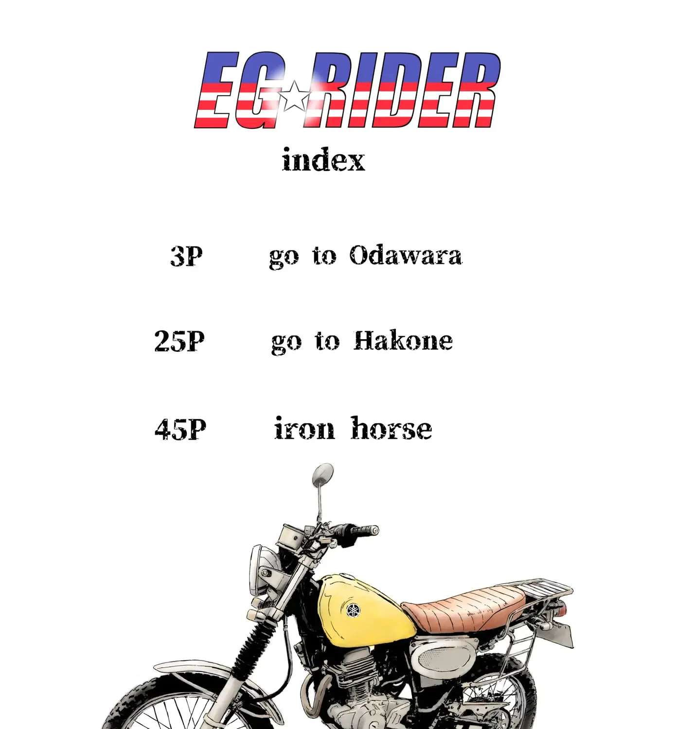 Eg ☆ Rider Chapter 1 - page 3
