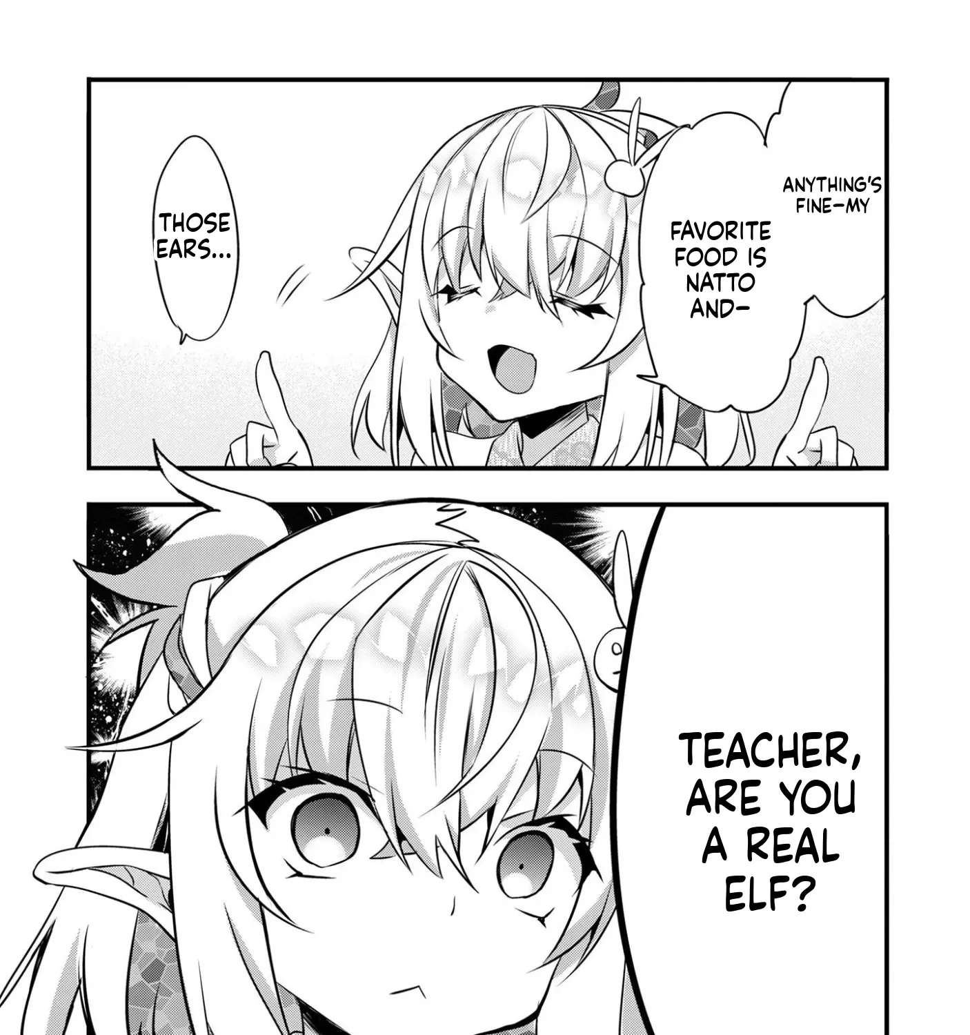 Elf-sensei to Yobanaide! Chapter 1 - page 58